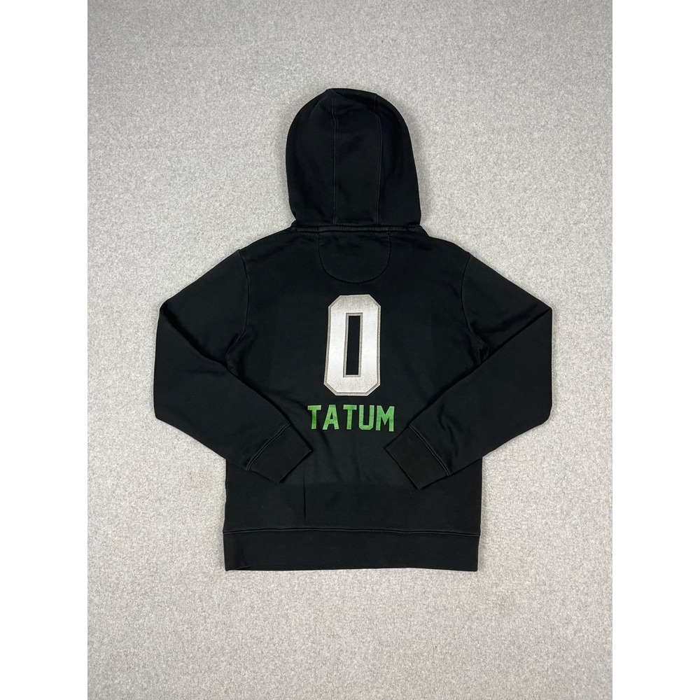 Boston Celtics Sweatshirt Mens S Black Fanatics Jayson Tatum‎ Hoodie Pullover